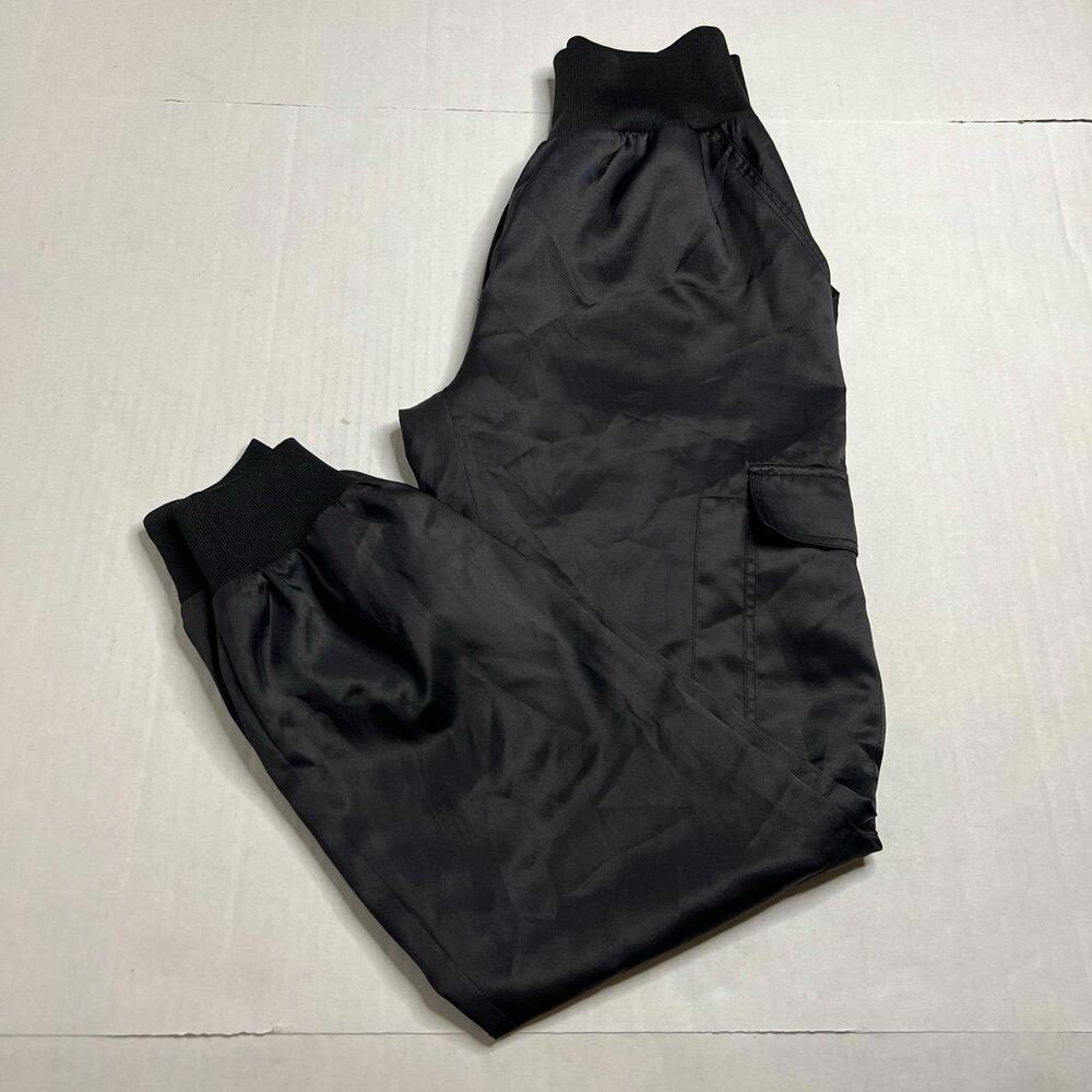 Fashion Nova Black Fleece Pants‎ Women’s Size Small